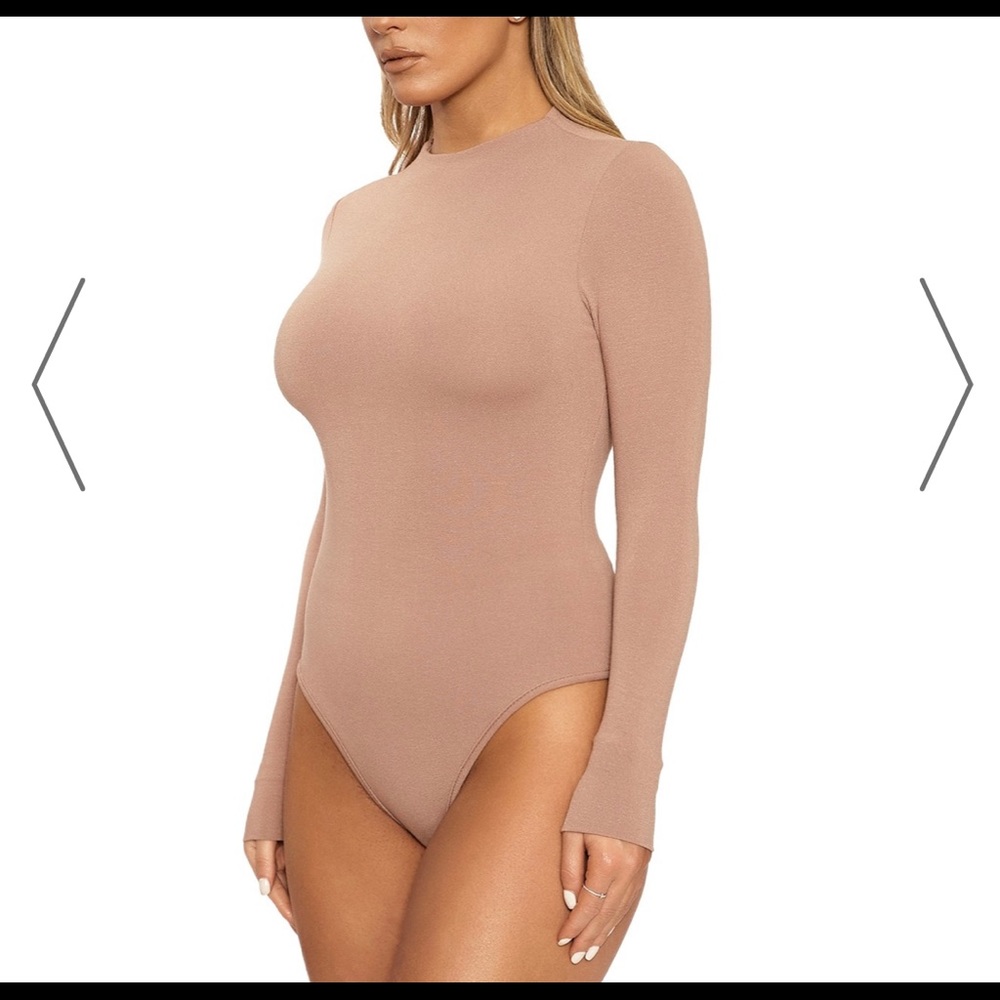 Naked wardrobe body suit nude color size M